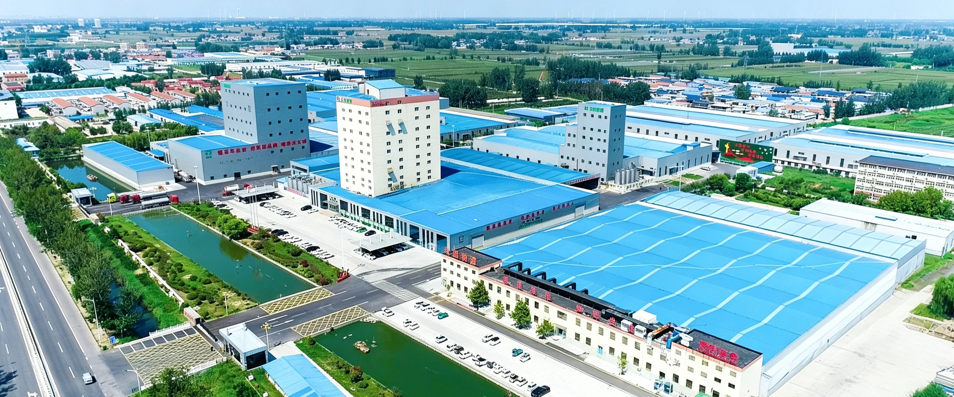 Bigtree manufacturing site viewed from above