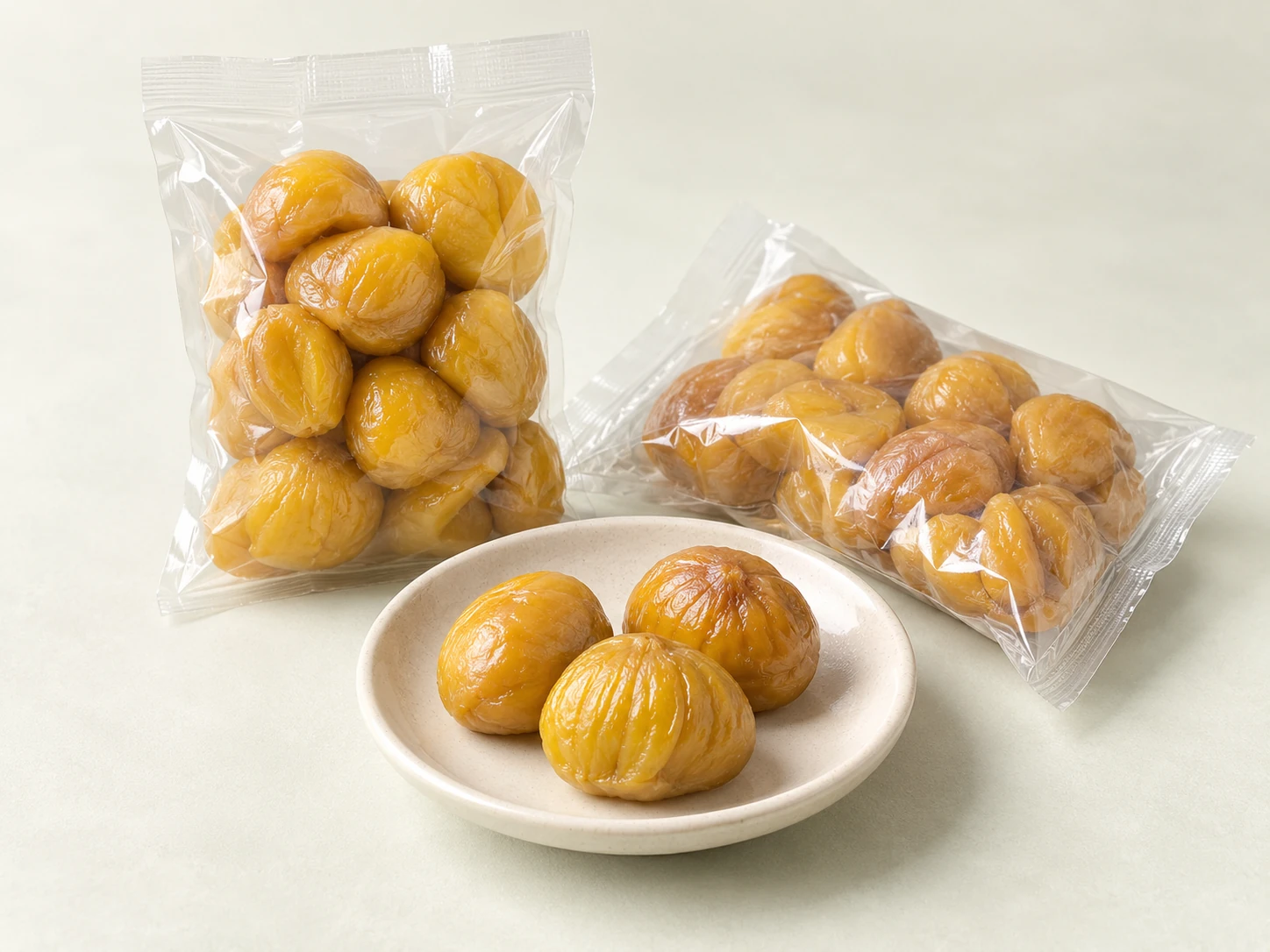 Chestnut Snack Packs product concept