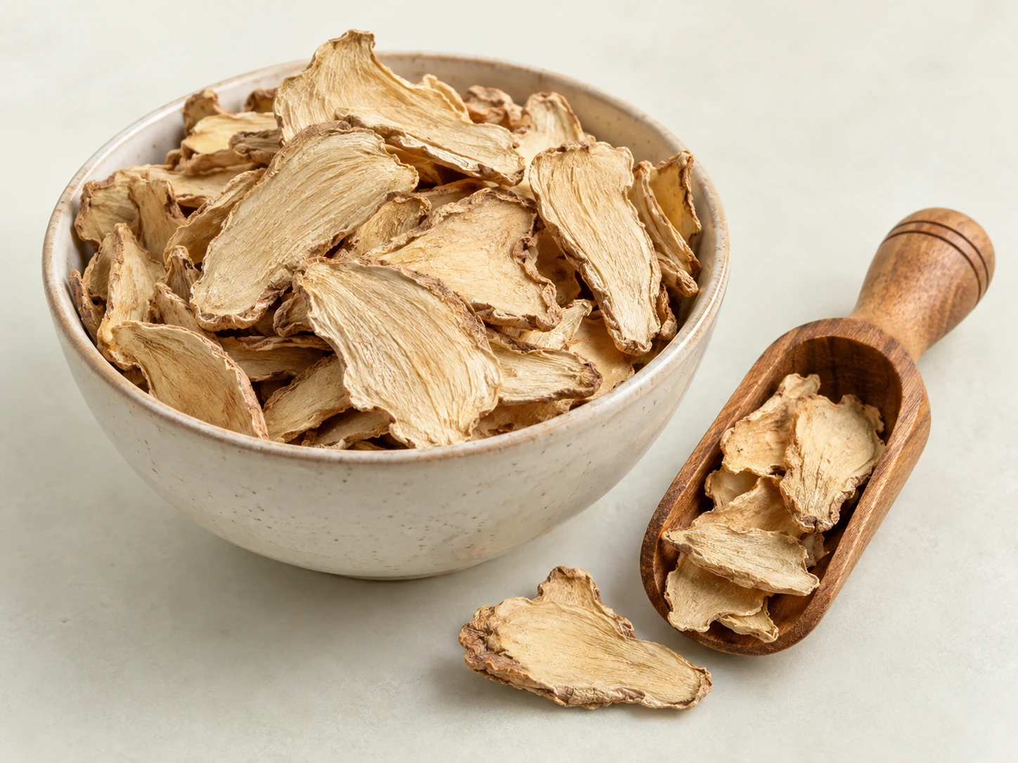 Dried Ginger Slices product concept