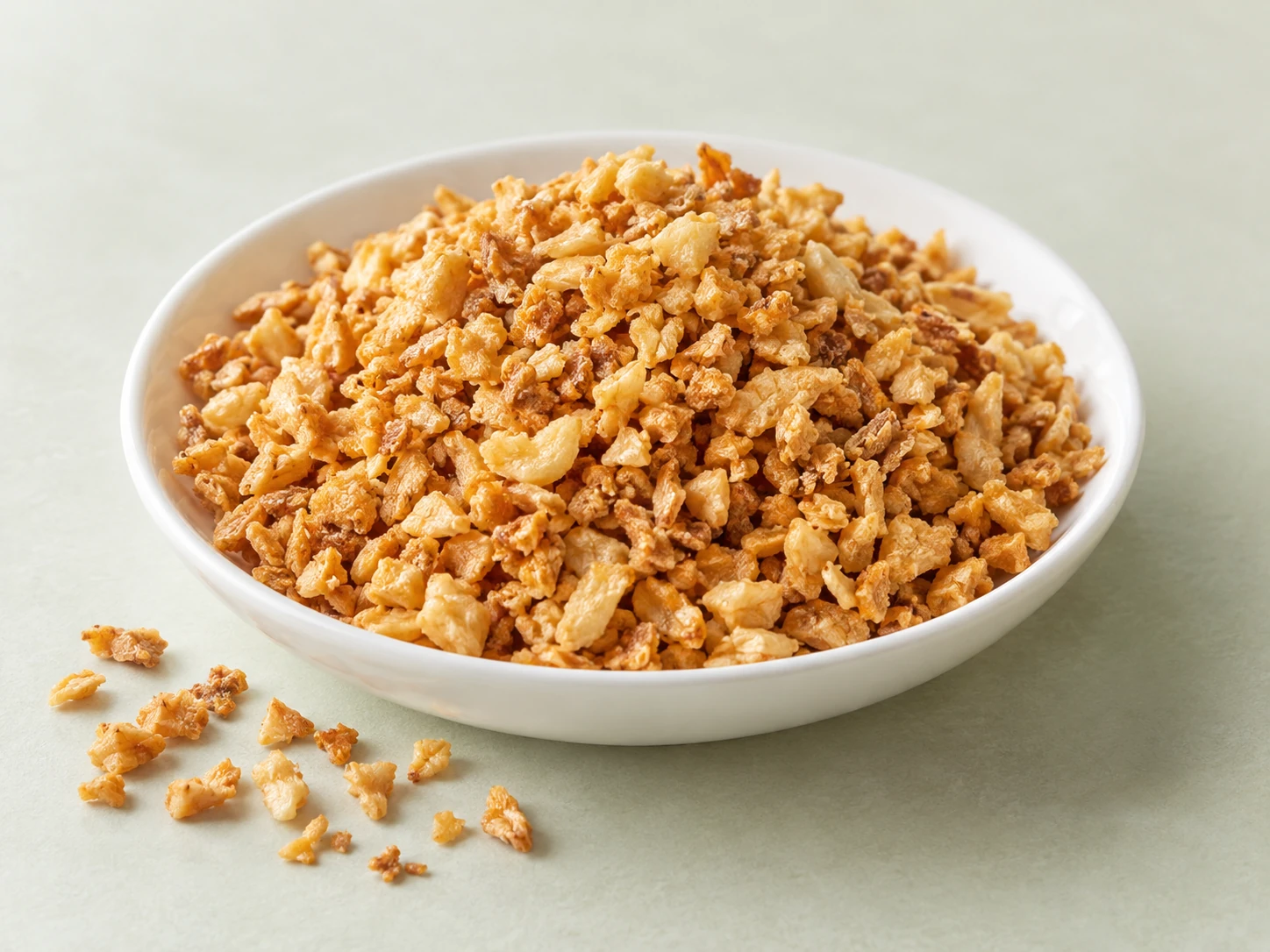 Fried Garlic Granules product concept
