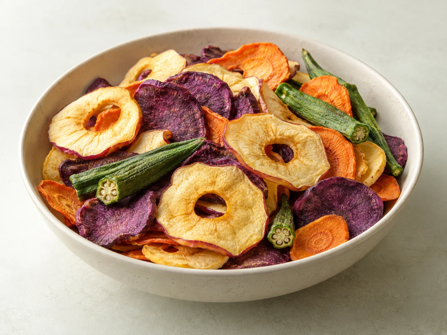 Fruit & Vegetable Crisps product concept